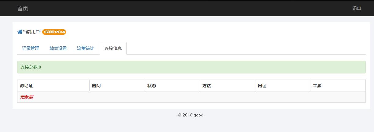 某IDC互聯(lián)網(wǎng)服務(wù)商管理系統(tǒng)--用戶域名記錄管理、站點(diǎn)設(shè)置、流量統(tǒng)計(jì)和連接信息